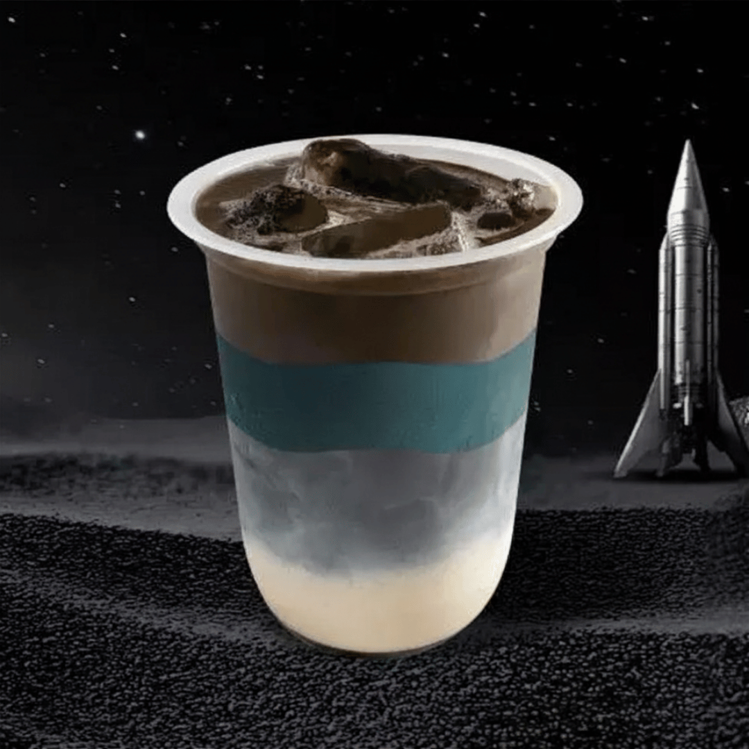 Godzilla Latte Kopi Konnichiwa